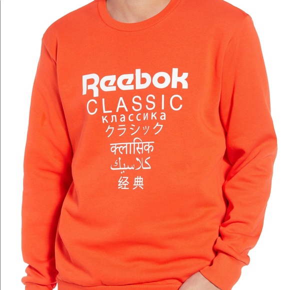 reebok classic sweater